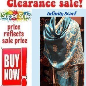 ✅🗣🚨🔴SALE🔴📢T.G.S. Paisley PASHMINA Brocade PASHMINA SCARF 🚨📢🤑BUY NOW🤑🛍️